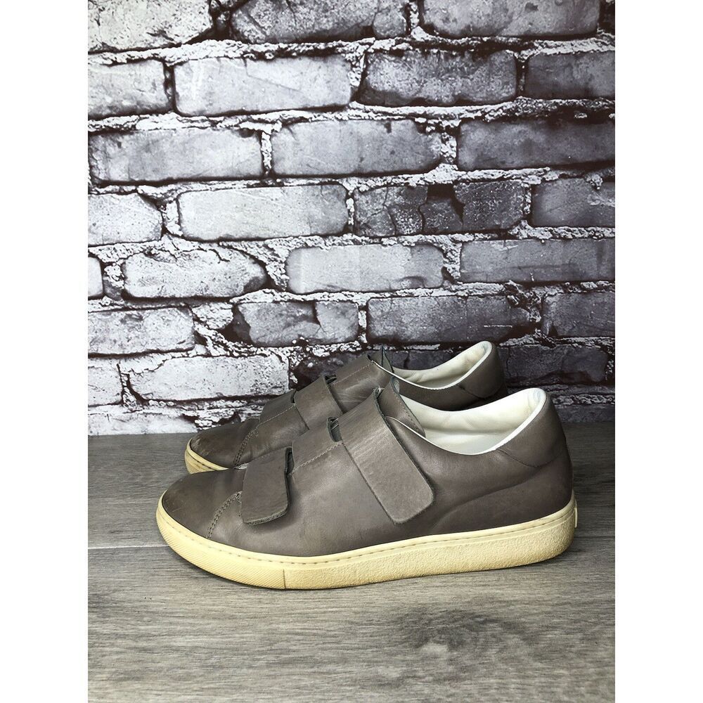 L'idea by Lori Gray Leather Comfort Strap Sneakers Shoes Women Sz 41EU/10.5M US